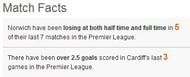 Cardiff stats 2